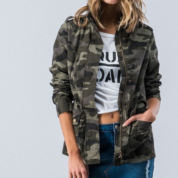APPLE B Jackets & Blazers - NEW ARMY CAMO MILITARY ANORAK JACKET XS-3XL U.S.A.